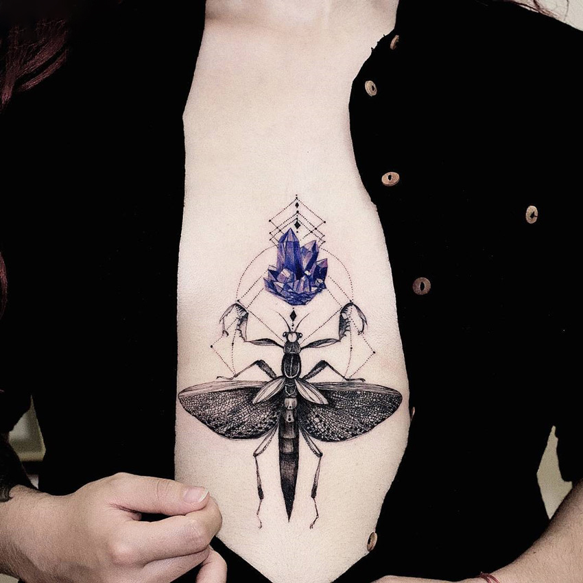 Amethyst & Mantis