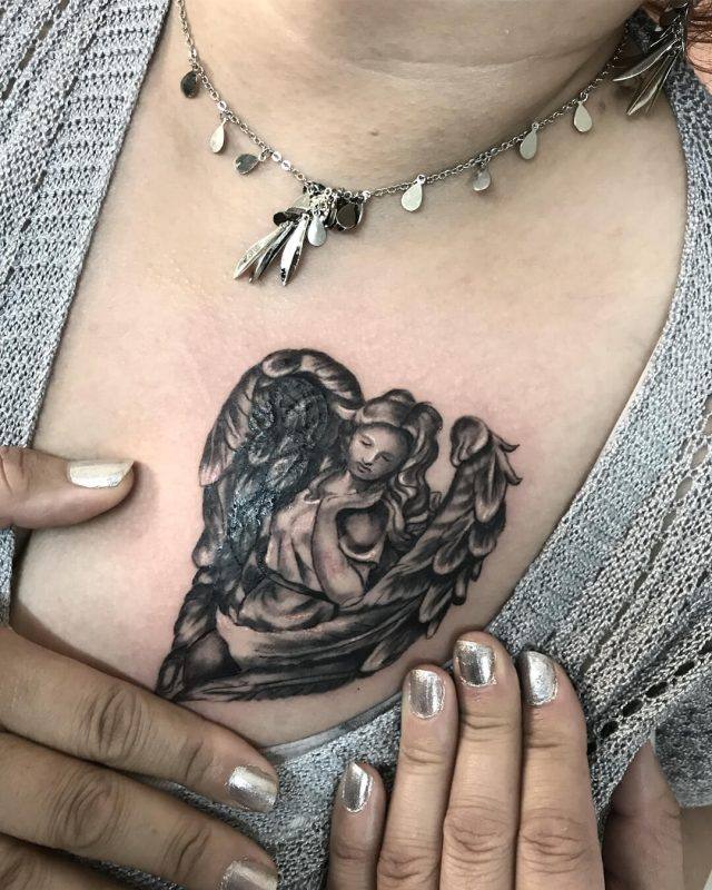 Angel tattoo