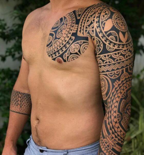 Discover 97 about tribal sleeve tattoo unmissable  indaotaonec