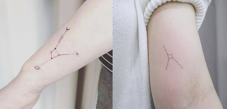 Cancer Constellation tattoos Design