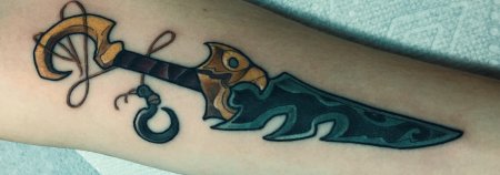 150+ Sharp Dagger Tattoo Designs - Traditional Knife Tattoo
