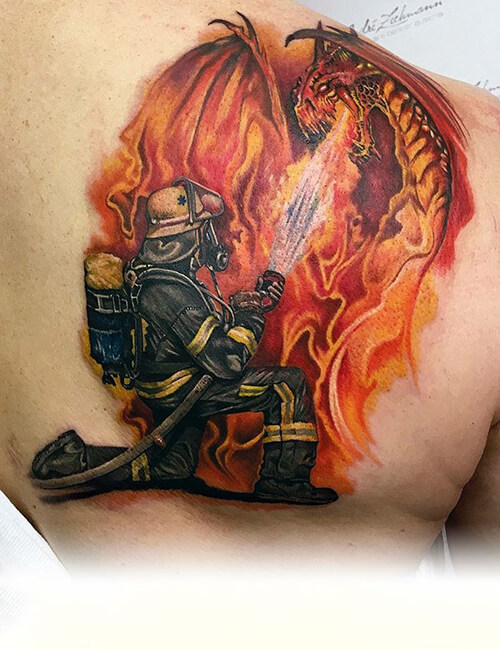 Tattoo of Fire Change aiming high tattoo  custom tattoo designs on  TattooTribescom
