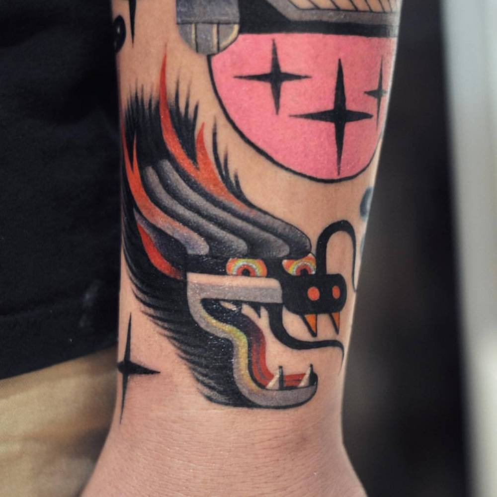 Dragon tattoo