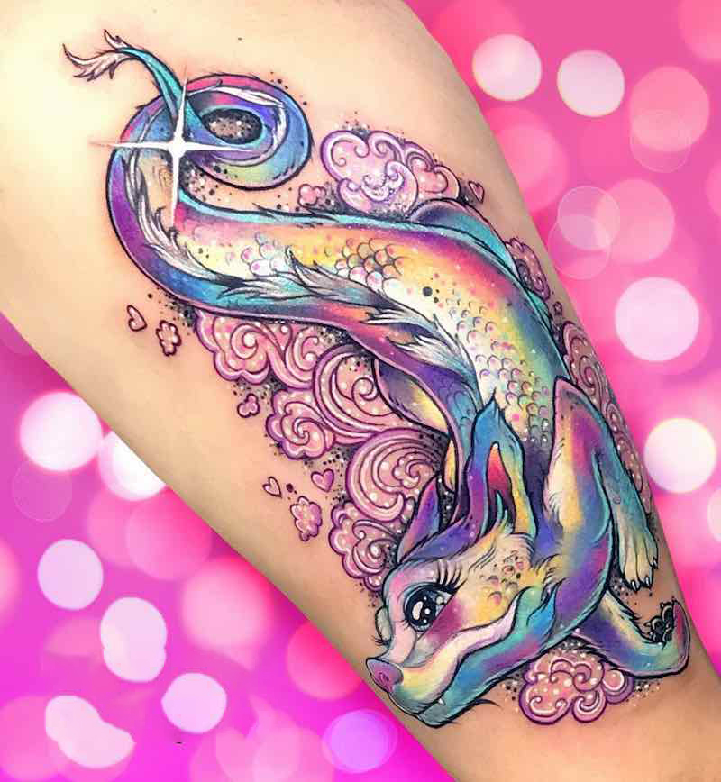 Falcor Dragon Tattoo