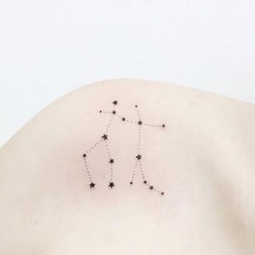 Gemini' in tattoo