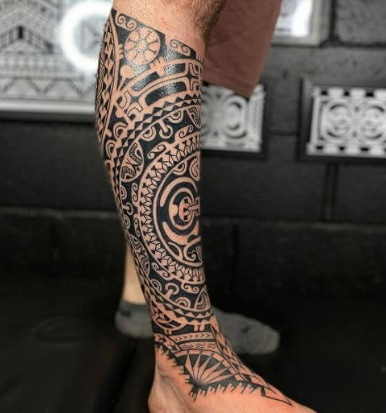 Hawaiian Tribal Tattoo