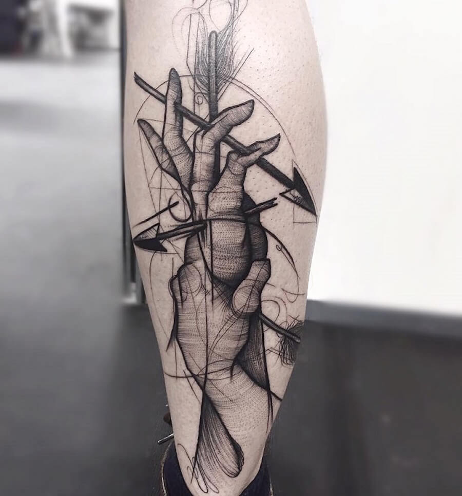 105 Fabulous Abstract Tattoo Ideas  Distorting Reality on the Body Canvas