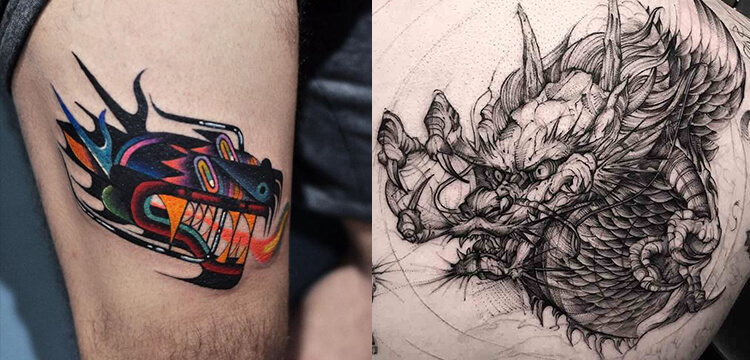 170 Japanese Dragon Tattoos That Symbolize Your Strength