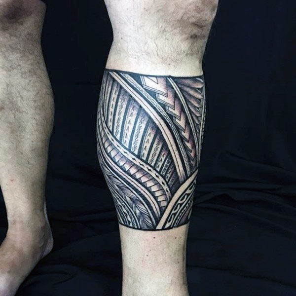 Leg Band Tribal Tattoo Leg Band Tribal Tattoo