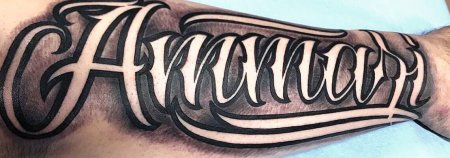 140+ Outstanding Letter Tattoo Designs - Word Tattoo Ideas