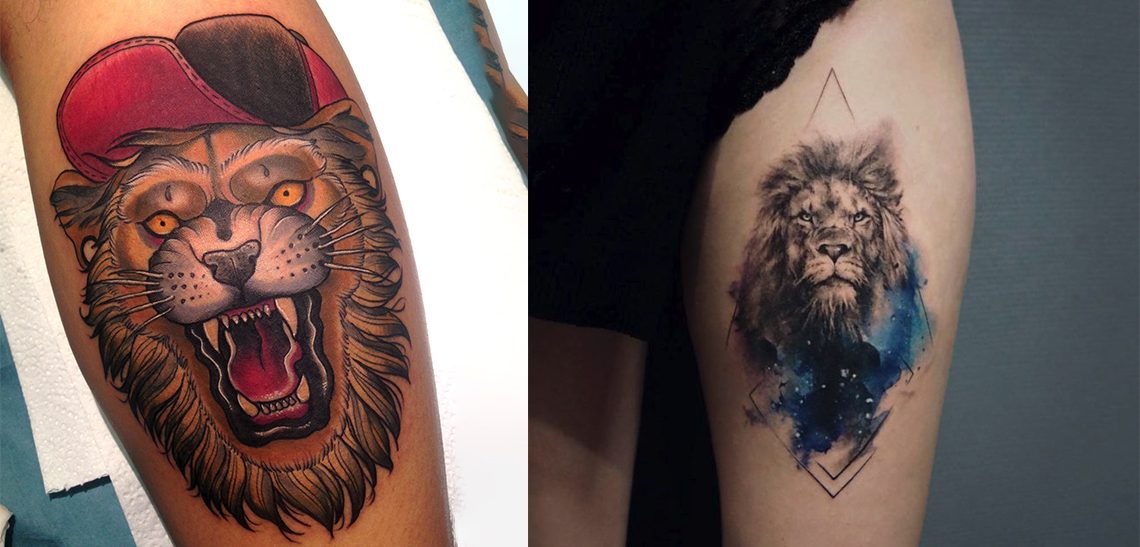 Lion tattoo