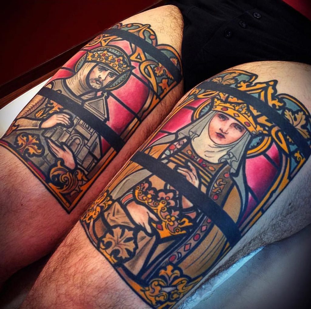 Medieval's spirit in tattoo