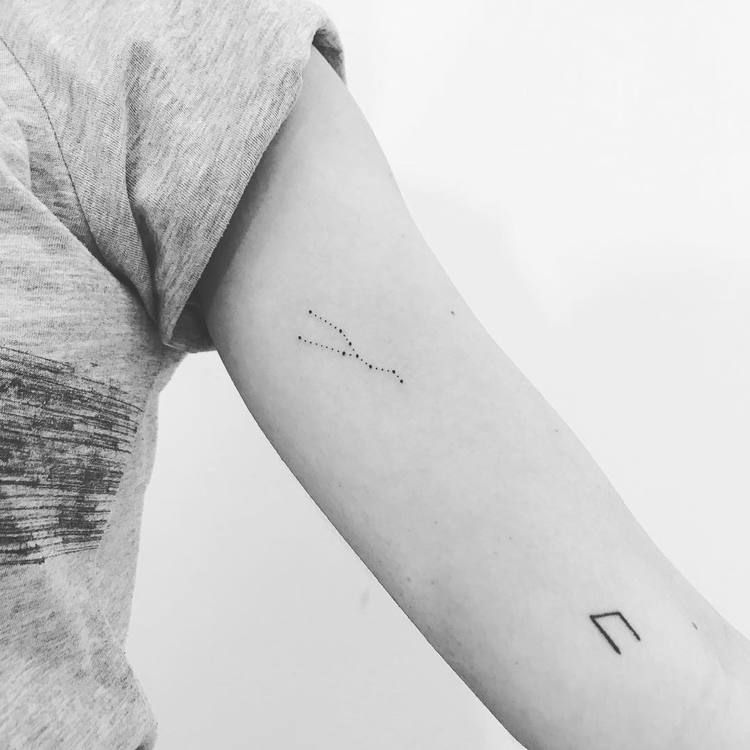 Minimal Taurus Tattoo