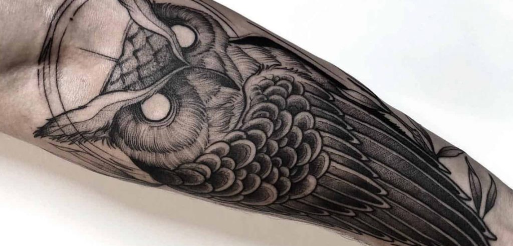 Owl tattoo