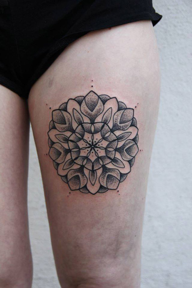 Pretty Leg Mandala