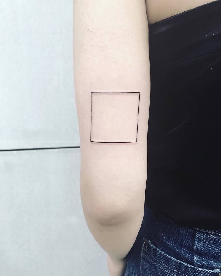 Rectangle Tattoo