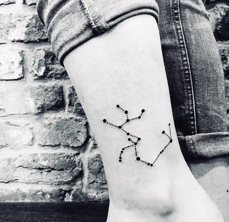 Sagittarius Constellation Tattoo