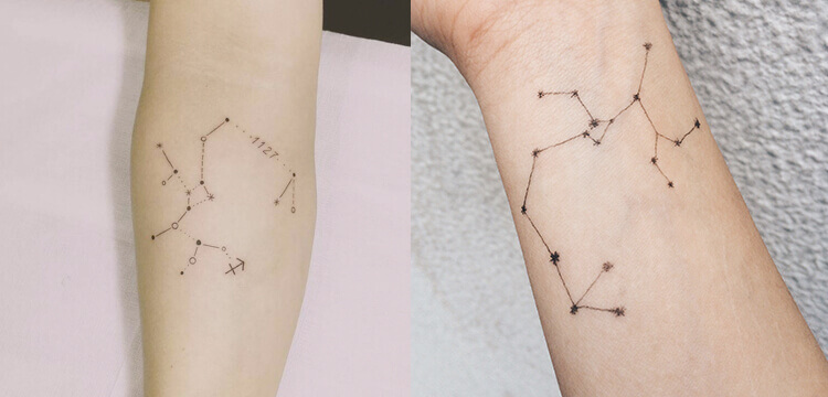 120 Classy Constellation Tattoo Designs  Ideas 2022