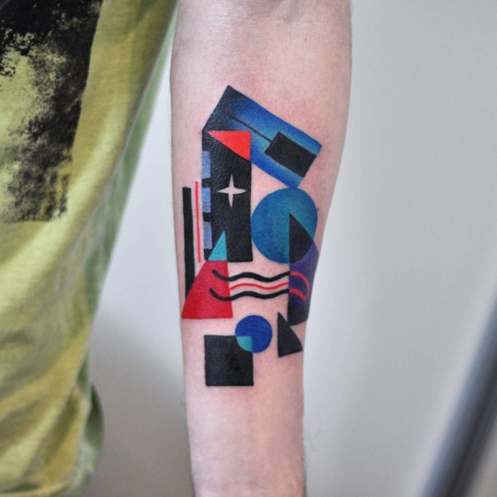 Shaper Abstract tattoo