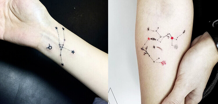 1. Taurus Constellation Tattoo Designs - wide 3