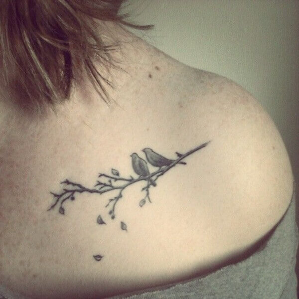 Tiny Bird nature tattoos ink