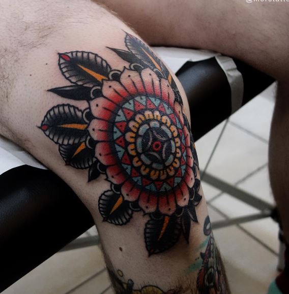 Traditional Cool Mandala Tattoo