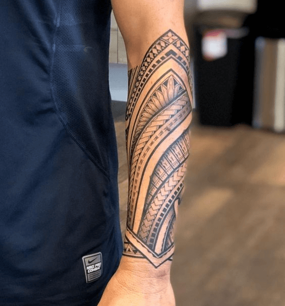 Tribal Arm Tattoo Design