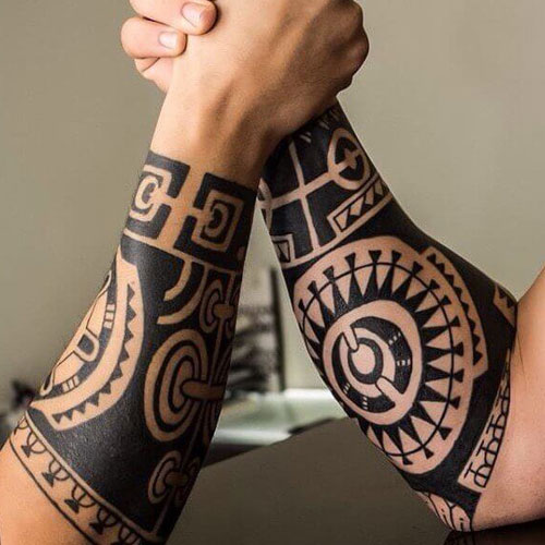 Tribal Forearm Tattoos Tribal Forearm Tattoos