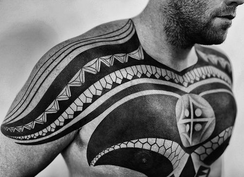 Tribal Tattoo Front