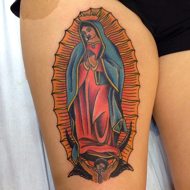Virgin Of Guadalupe Tattoo