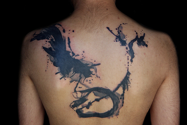 Wings Abstract tattoo deanna wardin