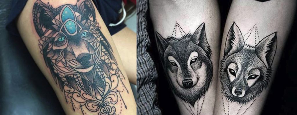 Wolf Tattoo design