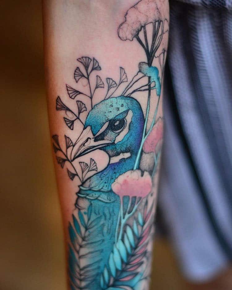 animal tattoos joanna swirska