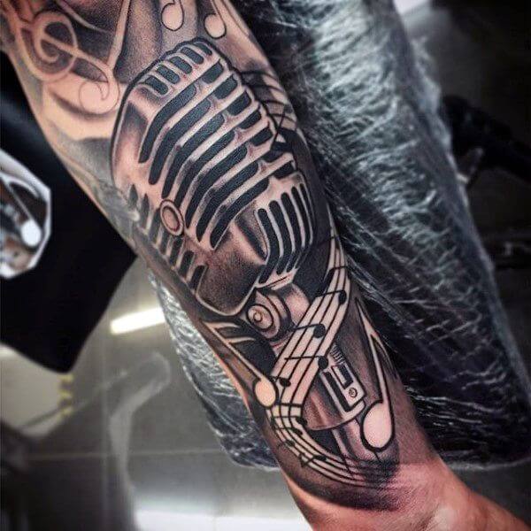 Top 71 music tattoos forearm best  thtantai2