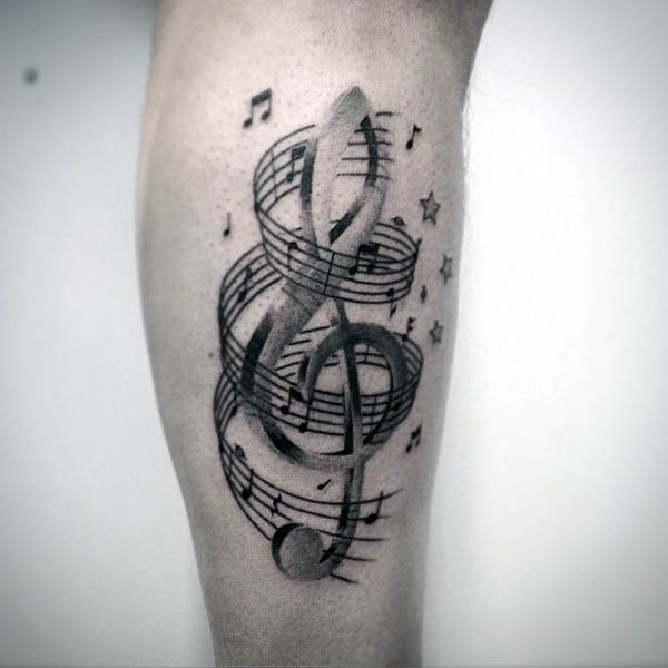 Treble Clef Rose  NAOHOA
