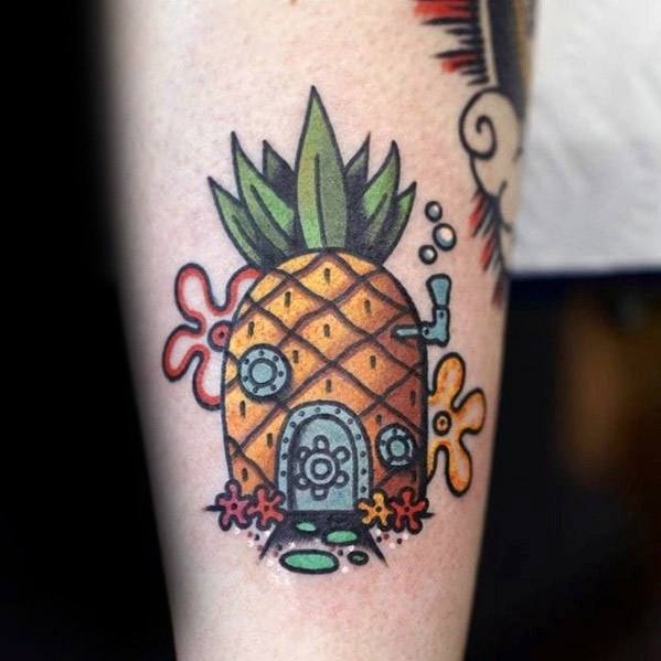 Awesome cartoon tattoos for men