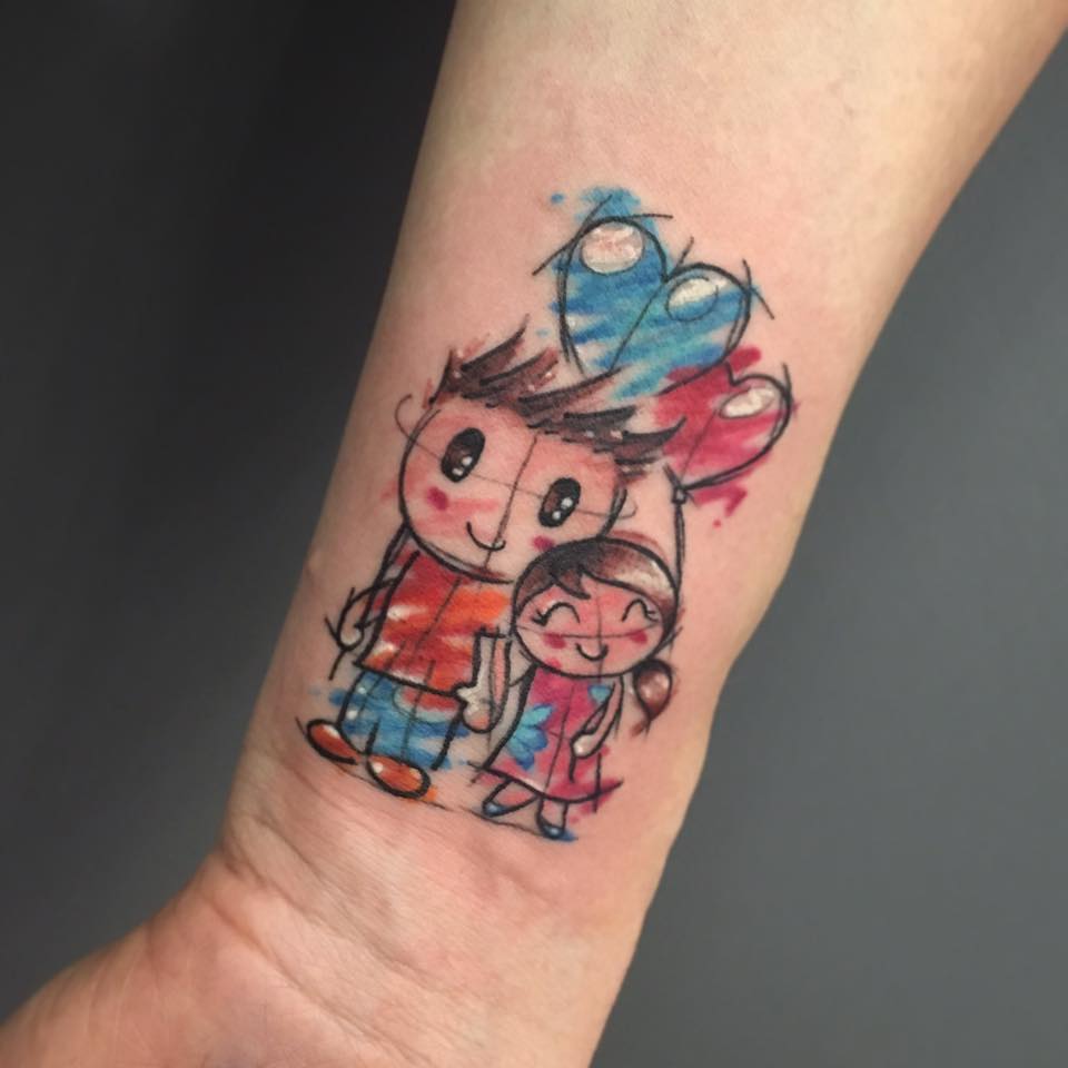 Babies With Balloons On Wrist
