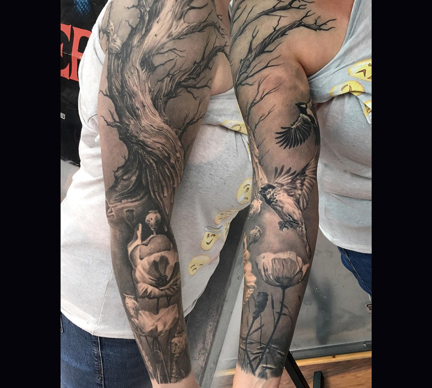 Aggregate more than 83 nature inspired tattoos super hot - thtantai2