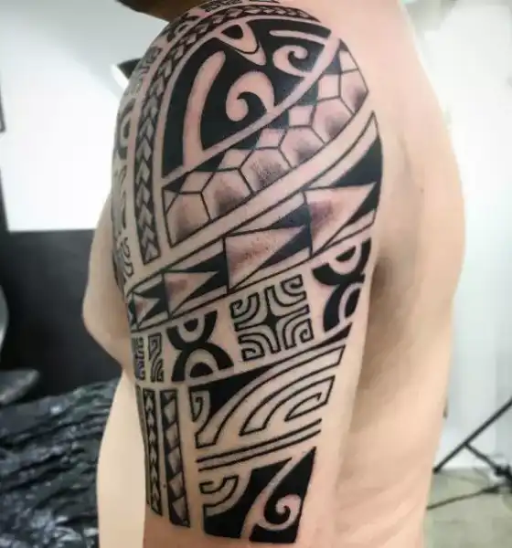 Best Blackwork Tribal Tattoo