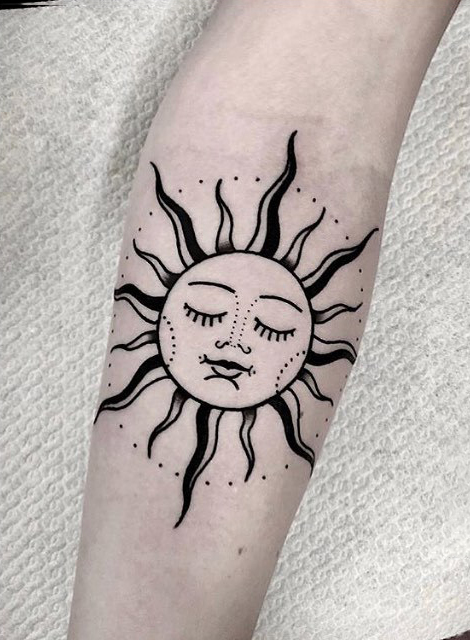 Black Sun Tattoo