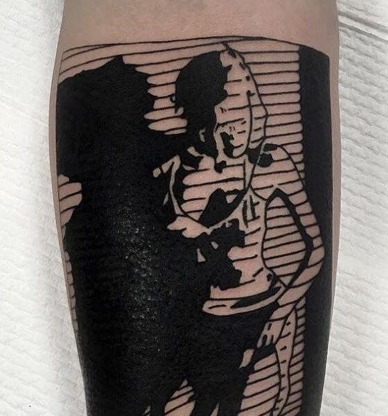 Blackwork Artistic Tattoo