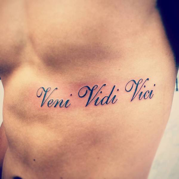 Block Lettering Tattoo