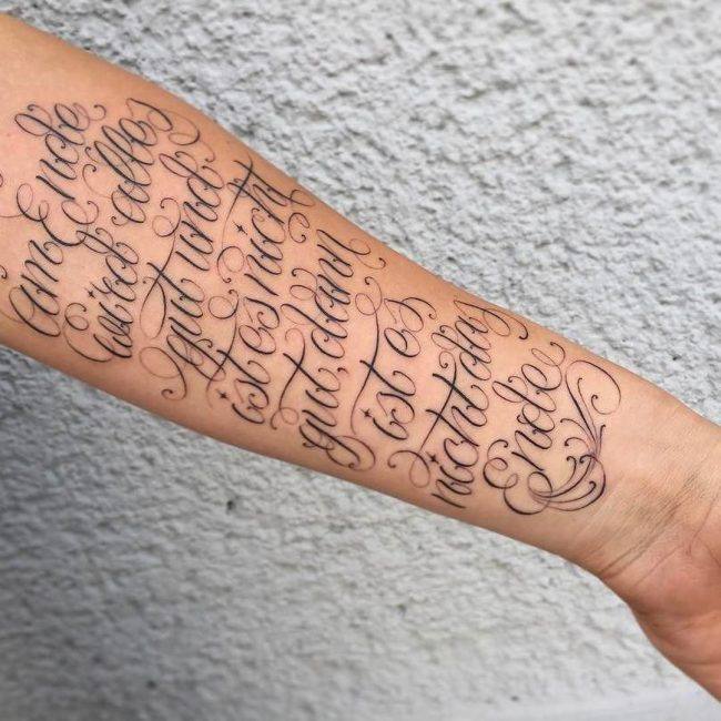 Brilliant Forearm Tattoo
