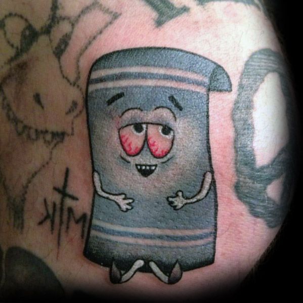 Cartoon mens south park tattoos