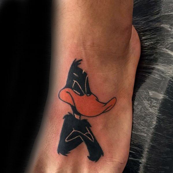 Cartoon tattoos male