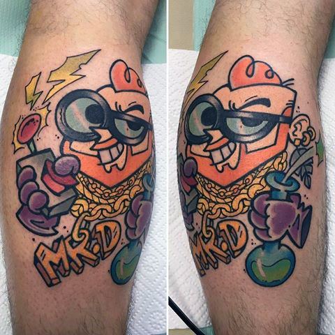 ArtSci Cute Cartoon Tattoos
