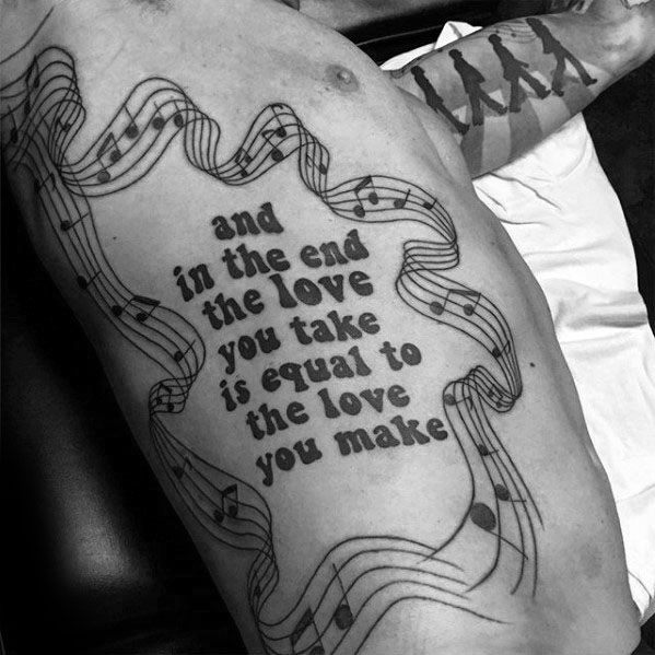 90 Best Music Tattoo Ideas For Music Lovers 21 Designs