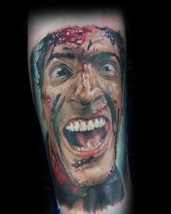 Evil dead mens tattoo ideas