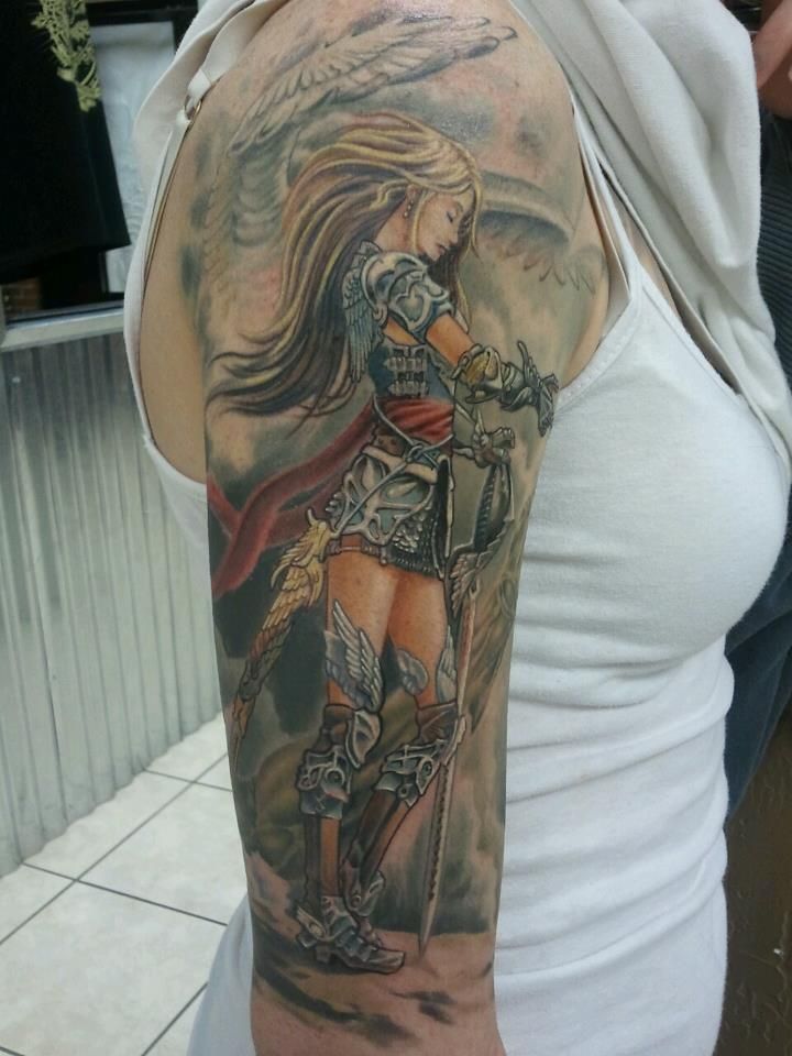 Fantasy Mermaid Tattoo