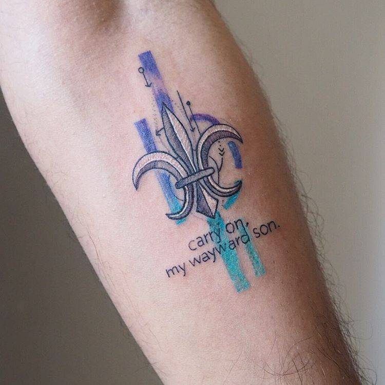 Fleur De Lis Tattoo